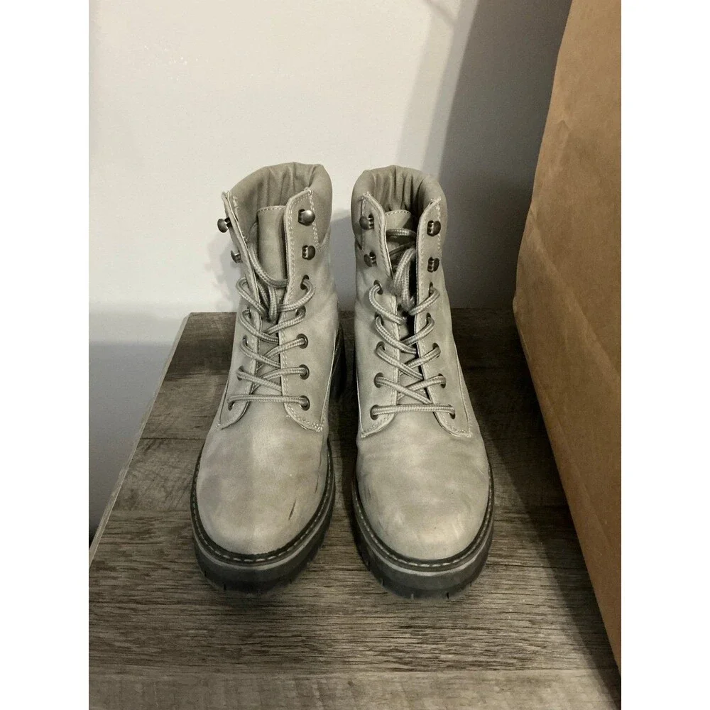 Just fab Lace-Up Boots